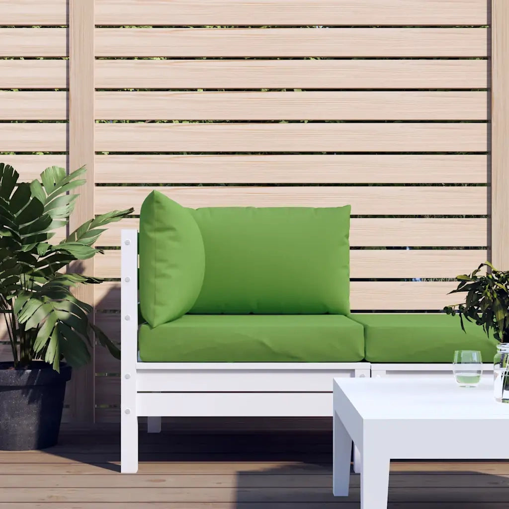 Cuscini per Pallet 3 pz Verde Mélange in Tessuto 4002657