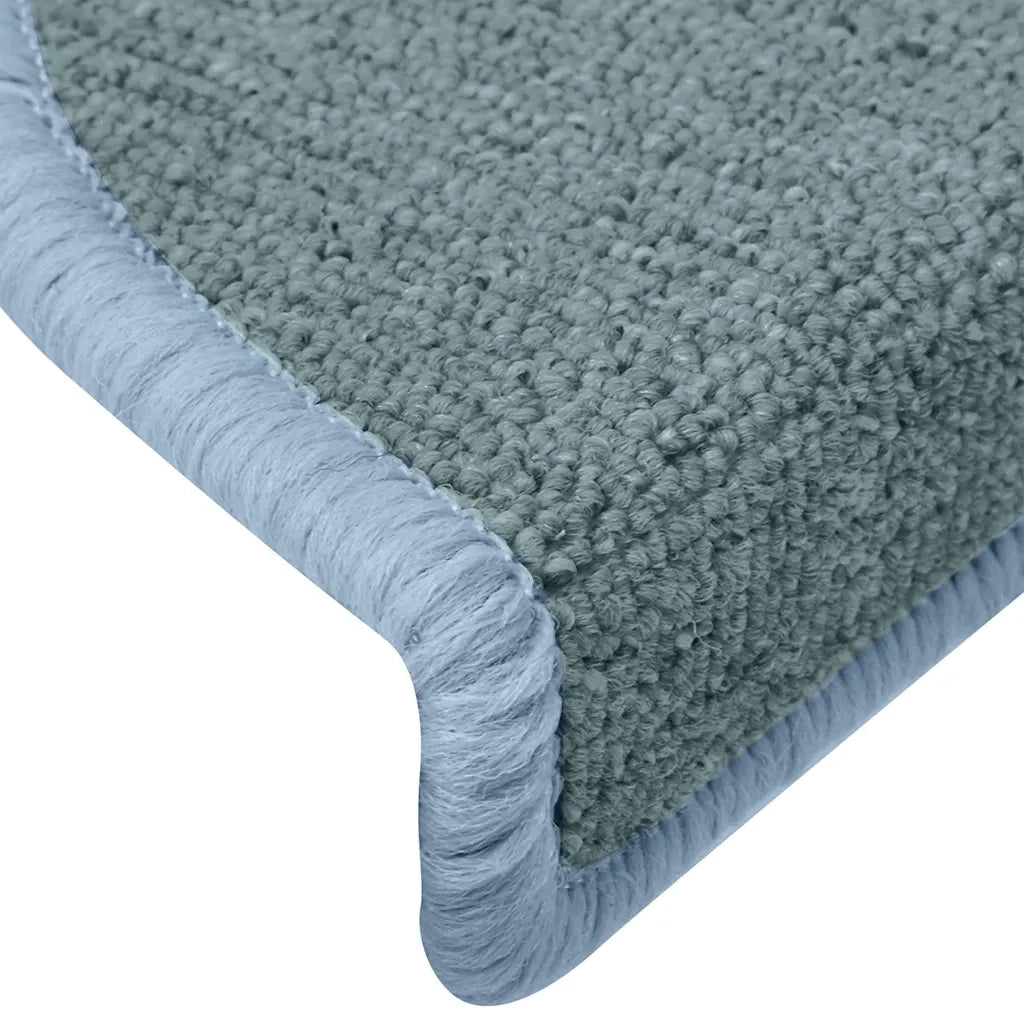 Tappetini per scale 30 pz 65x24x4 cm Blu mare Semicircolari Grandi 3365758