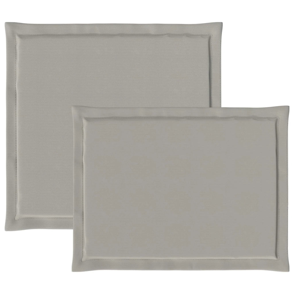 Cuscini per Seduta e Schienale 2 pcs Grigio Chiaro 899976