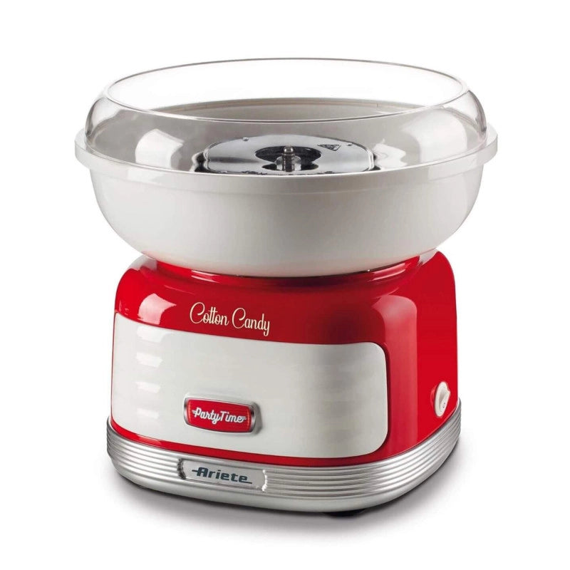Macchina per Zucchero Filato - Compatibile con Zucchero Semolato e Caramelle Dure - 500 Watt - Rosso