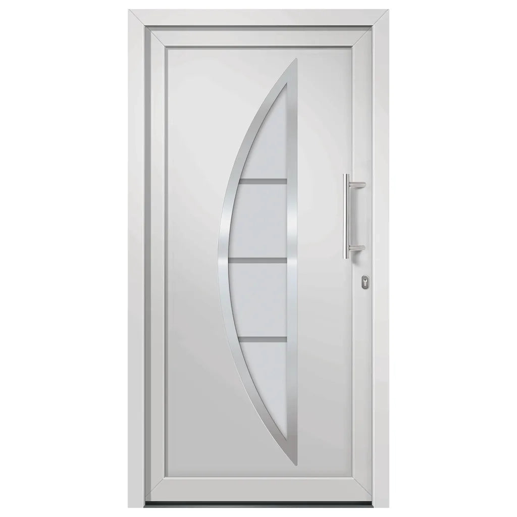 Porta di Ingresso Bianca 98x208 cm 279208