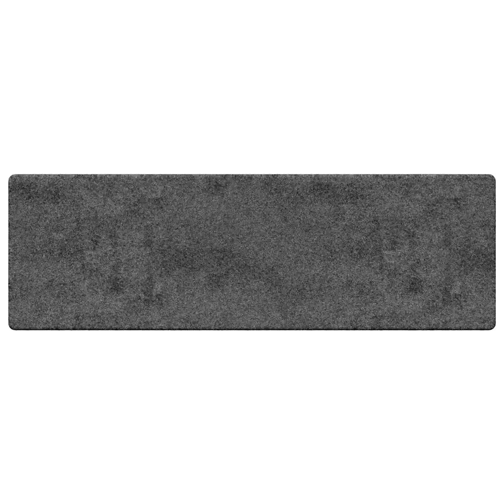 Runner in Moquette Grigio 50 x 200 cm 100% Polipropilene Tuft 42011385