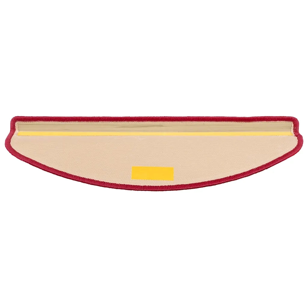 Tappetini Autoadesivi per Scale 15 pz Rossi 65x21x4 cm 322410