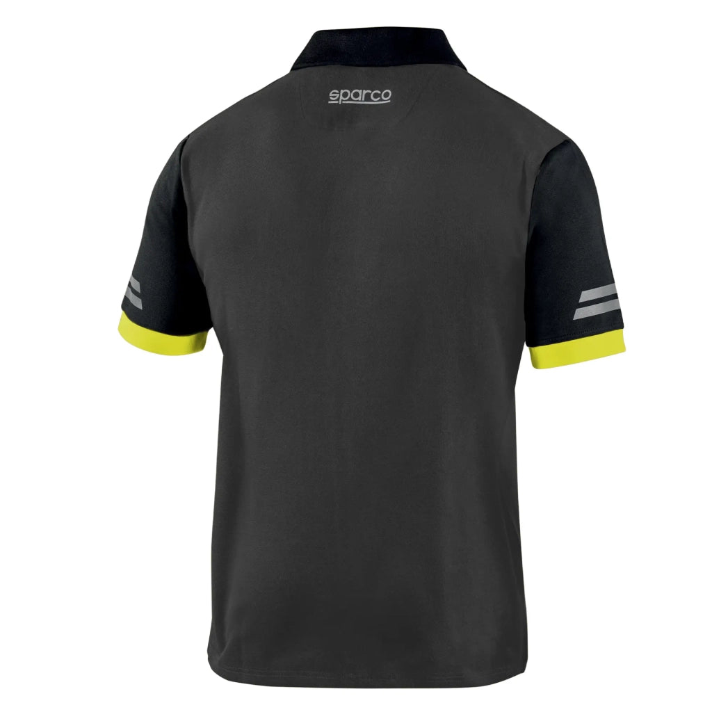 POLO DA LAVORO TOLEDO- - tg.M - grigio giallo - 1 pezzi SPARCO