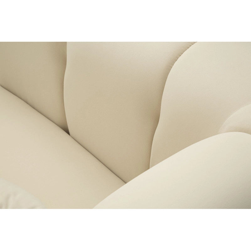 Poltrona Alma Crema Con Cuscino cm 97x81x71