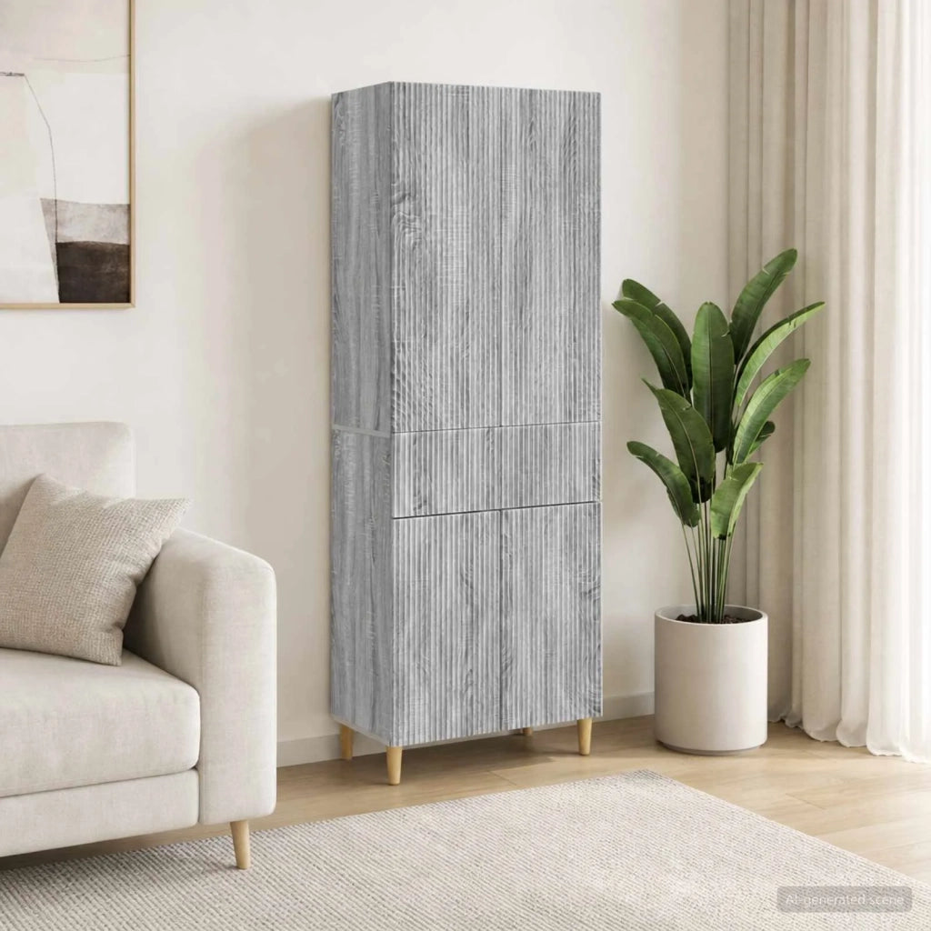 Set di armadi 2 pcs 66 x 34,5 x 90 cm Legno ingegnerizzato 3416589
