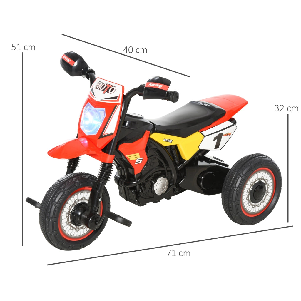 Moto Correpasillos per Bambini ¨C zephmum ¨C Rosso 71x40x51 cm