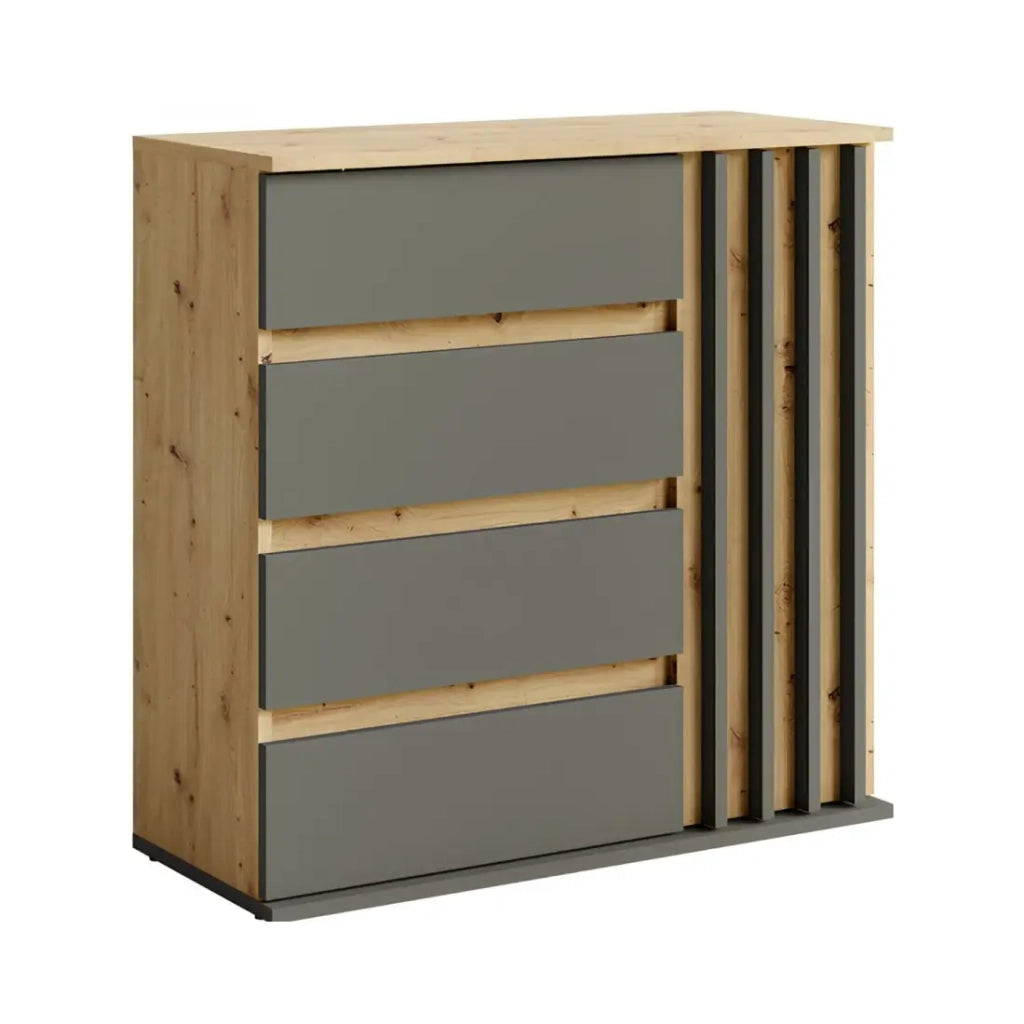 Set mobile da ingresso con appendiabiti e specchio + cassettiera - Collezione Mone
