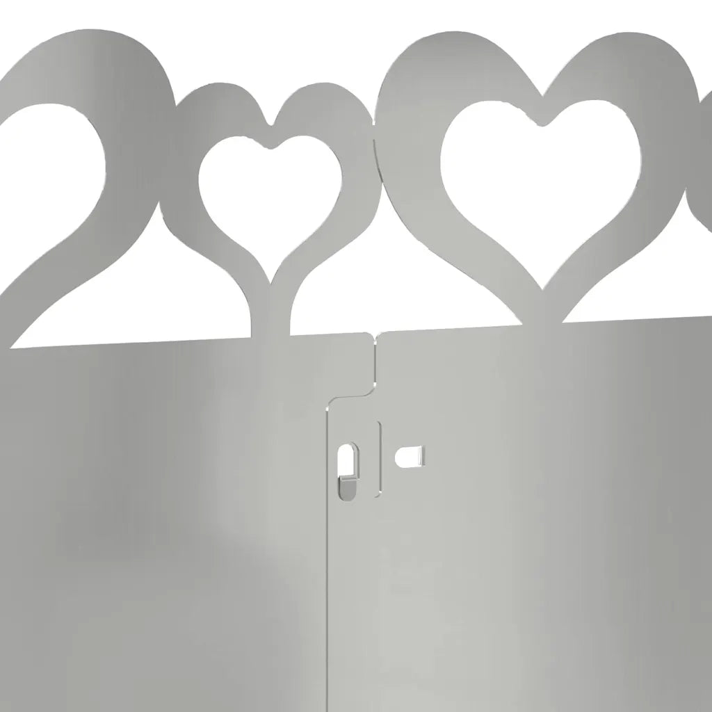 Bordure per prato 30 pz Argento 103 x 0,05 x 22 cm CFW8742936