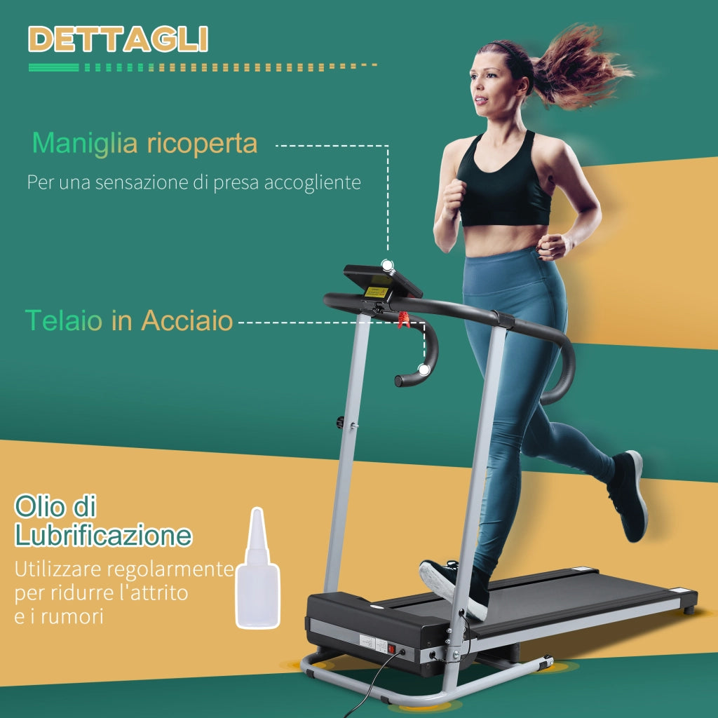 Tapis Roulant Pieghevole Elettrico ¨C Minimal ¨C Nero