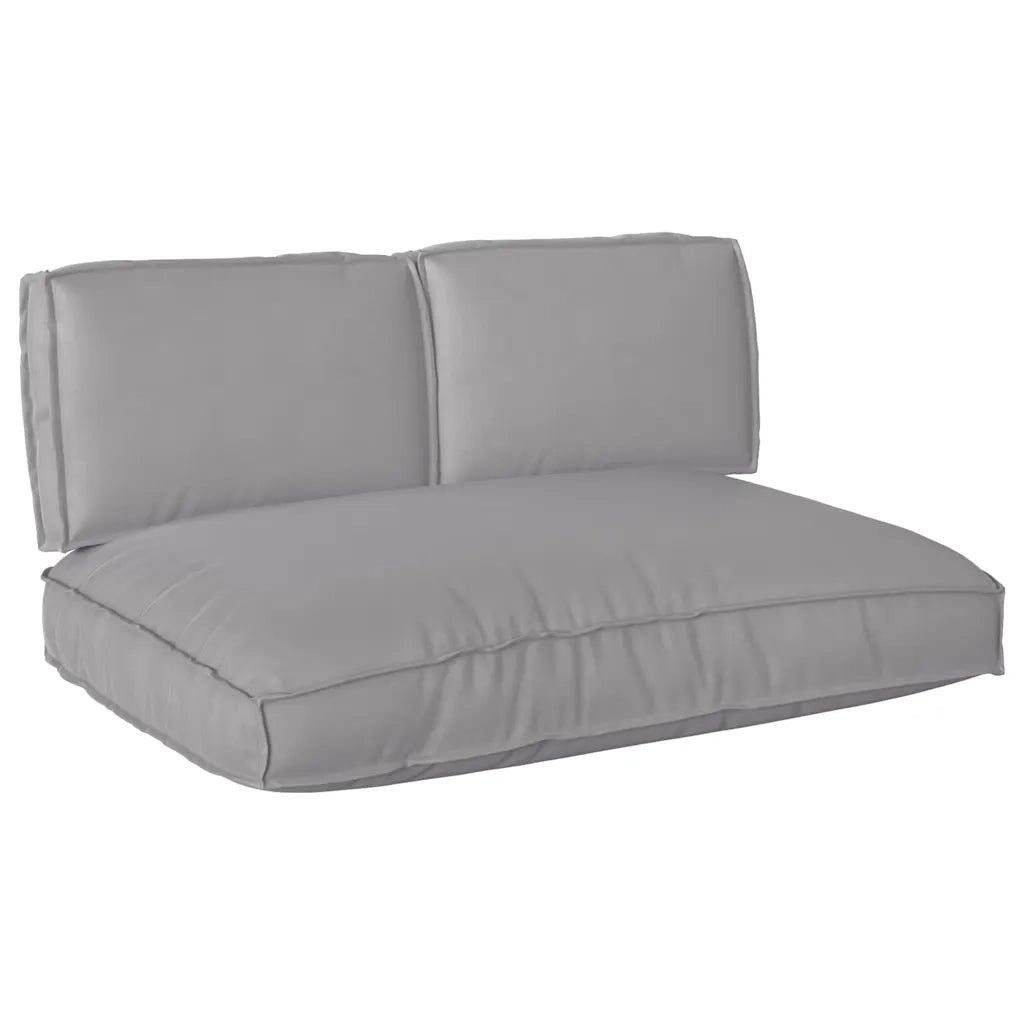 Set di Cuscini 3 pcs Grigio Tessuto Oxford 3402130