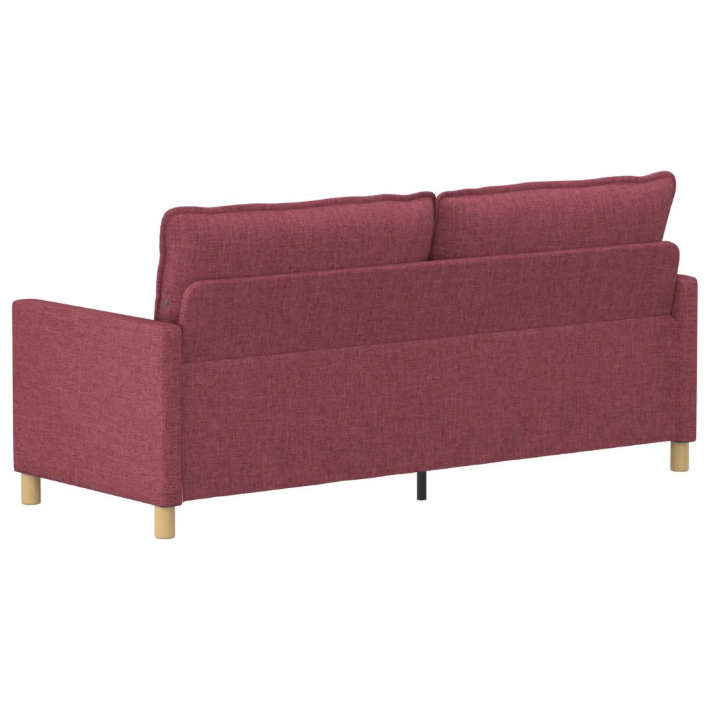 Divano Rosso Vino Tessuto 42028876