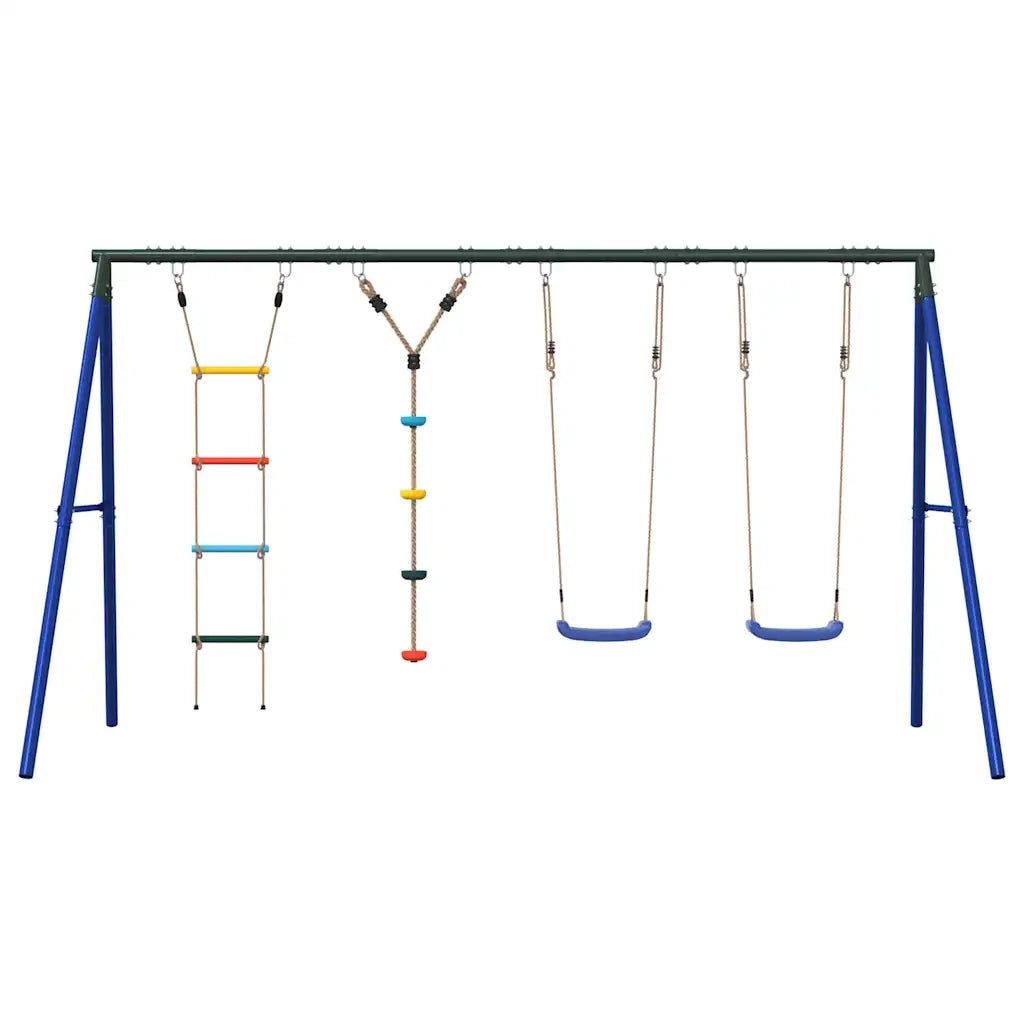Set Gioco da Esterno con Altalene Scala e Altalena a Disco CFW8559707