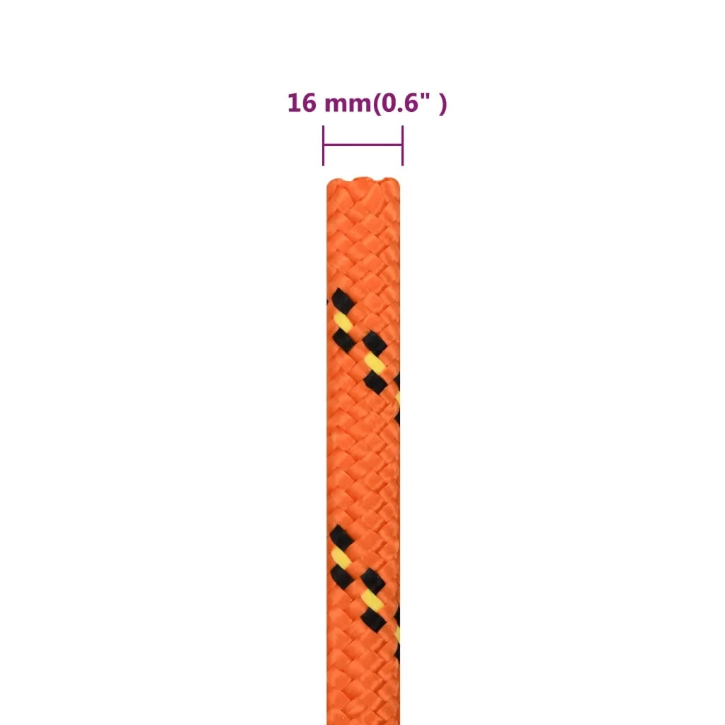 Corda per barca Arancione 16 mm 50 m in Polipropilene 152679