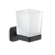 Tonga porta spazzolini nero matt