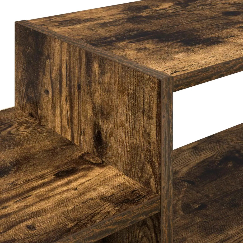 Mobile TV da Parete A parete-Credenza per TV sospesa Rovere Fumo 220 x 28 x 21 cm