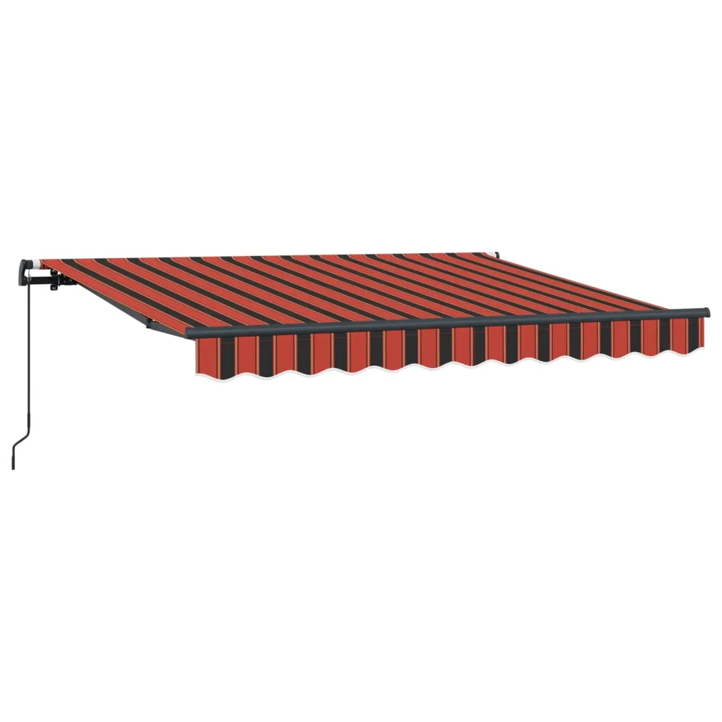 Tenda Retrattile Arancione 250 x 200 cm Tessuto 3329376