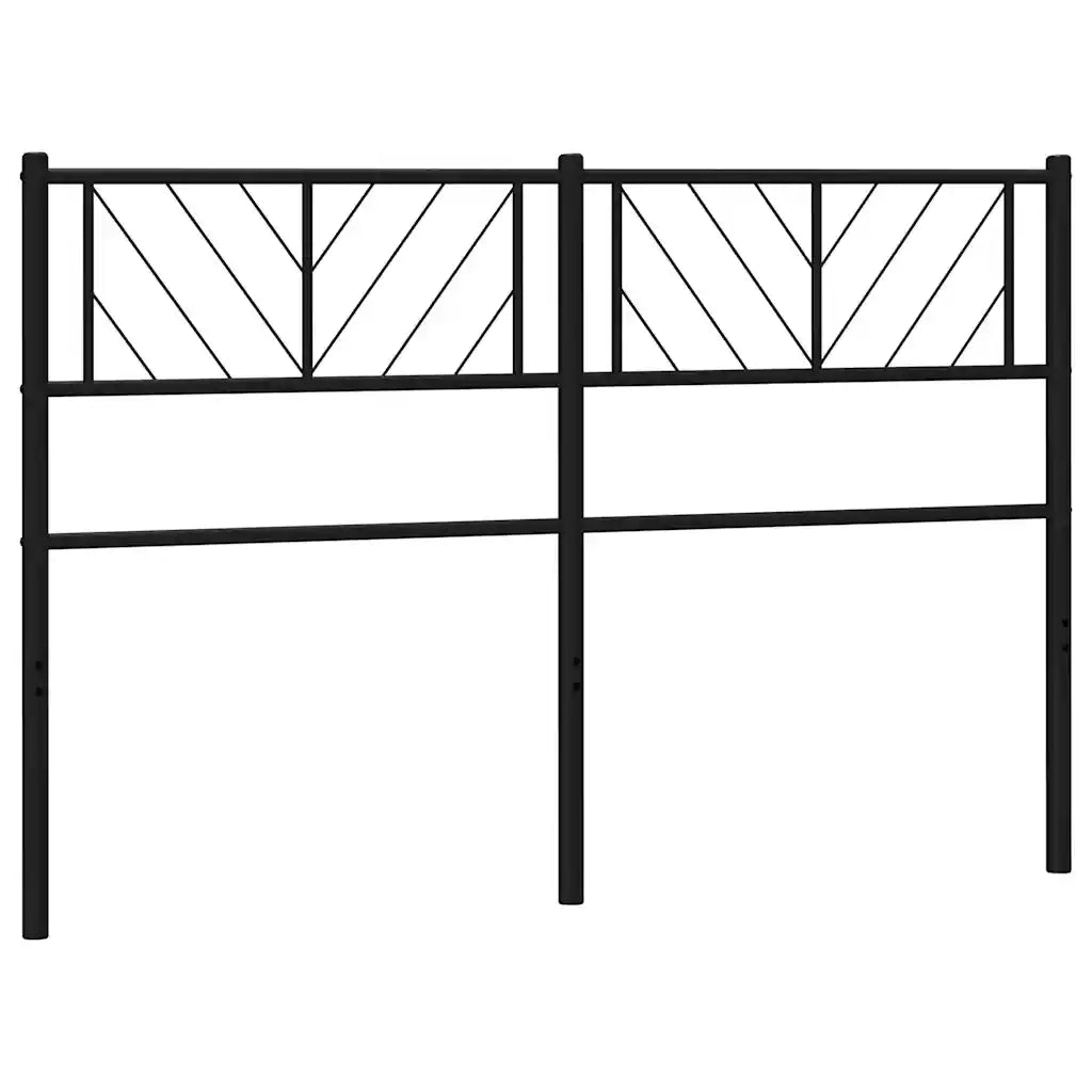 Testiera di Ricambio in Metallo Nero 135 cm 372211