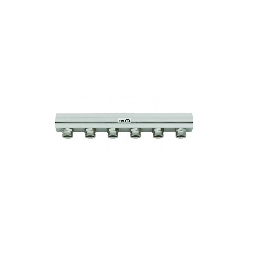 COLLETTORE DI DISTRIBUZIONE 1 DERIVAZIONE 24X19 INT. 50- 1 x 7 Vie L. 364 mm- FIV- pezzi 1
