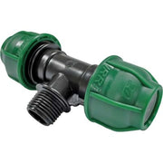TEE A COMPRESSIONE FILETTO MASCHIO PN10 - MM 32X1M- 5 pezzi
