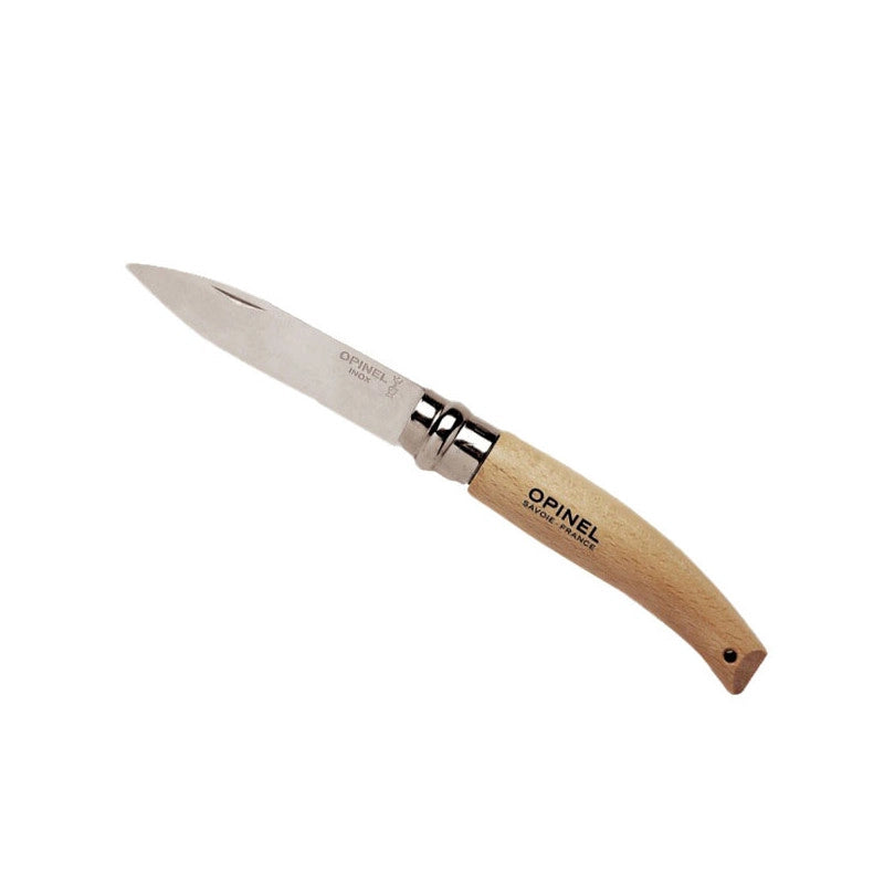Coltello Virobloc Inox N. 8 Punta Aguzza Opinel