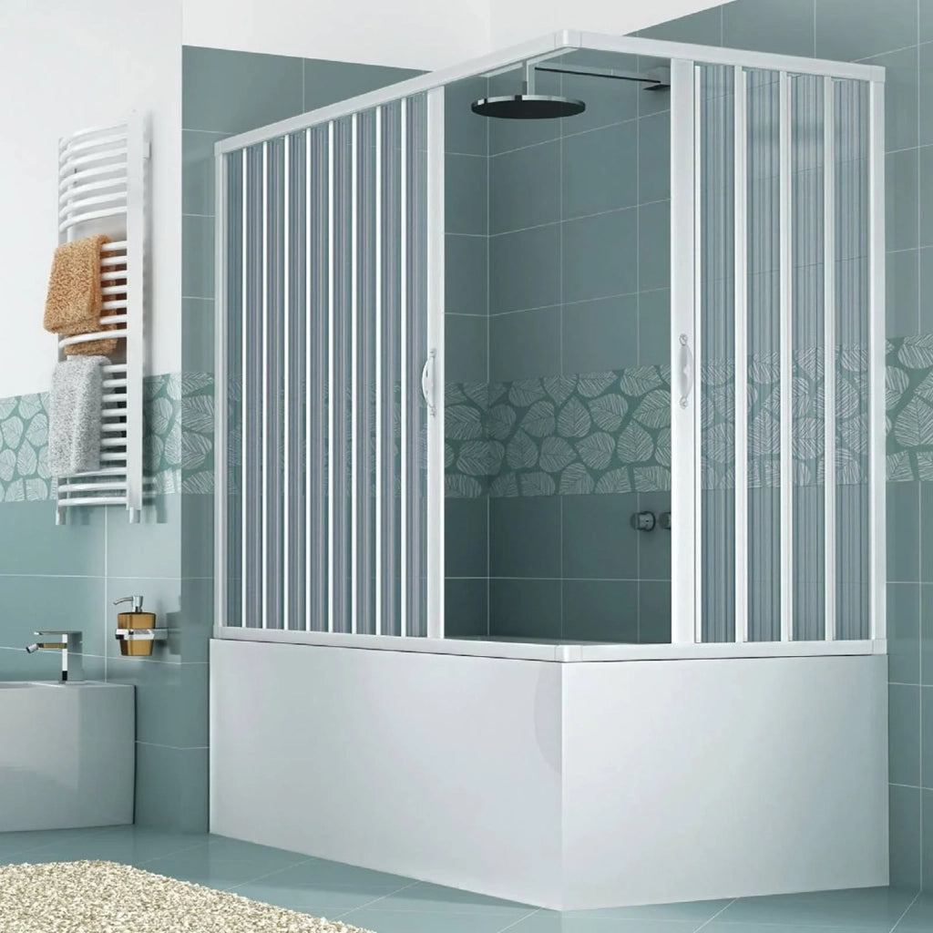 Box sopravasca Galassia 2 ante 70x170cm apertura angolare