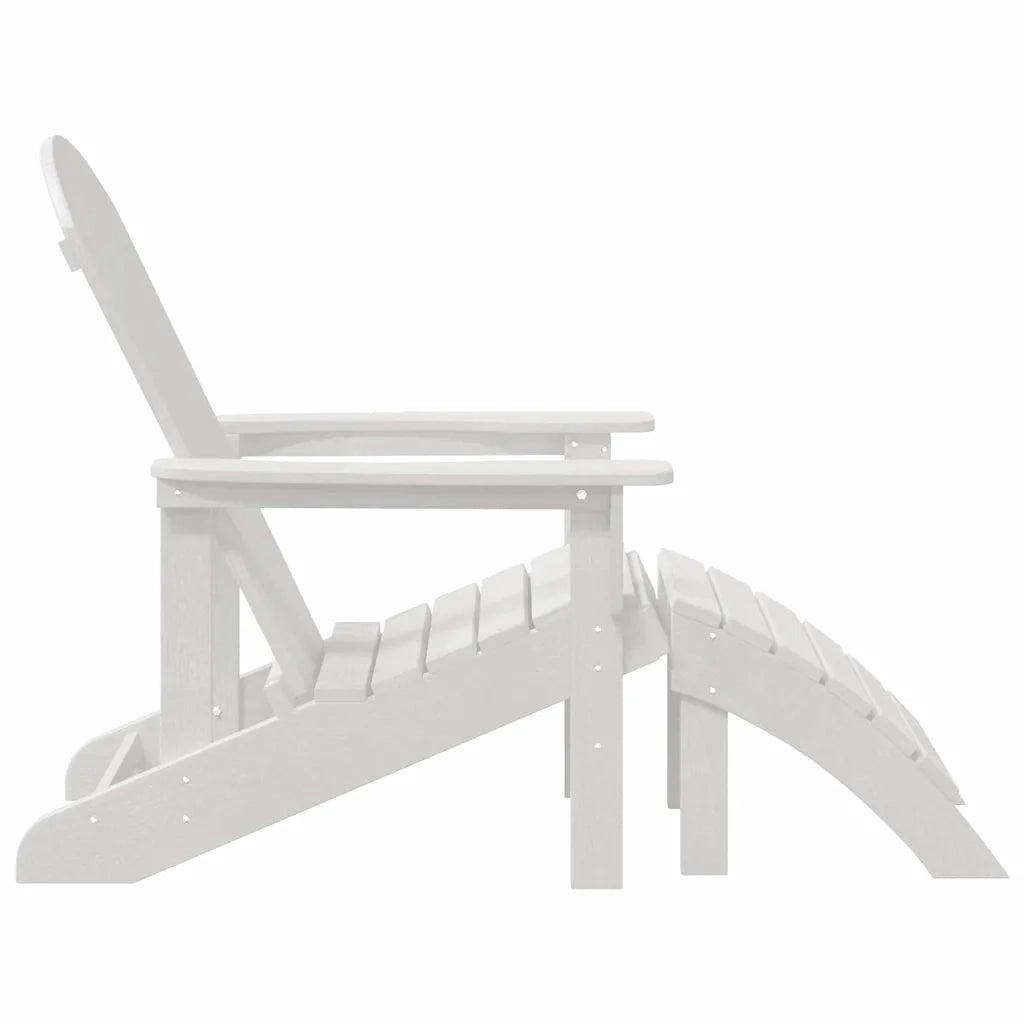 Sedia Adirondack Bianco 82 x 74 x 92 cm HDPE 42006629
