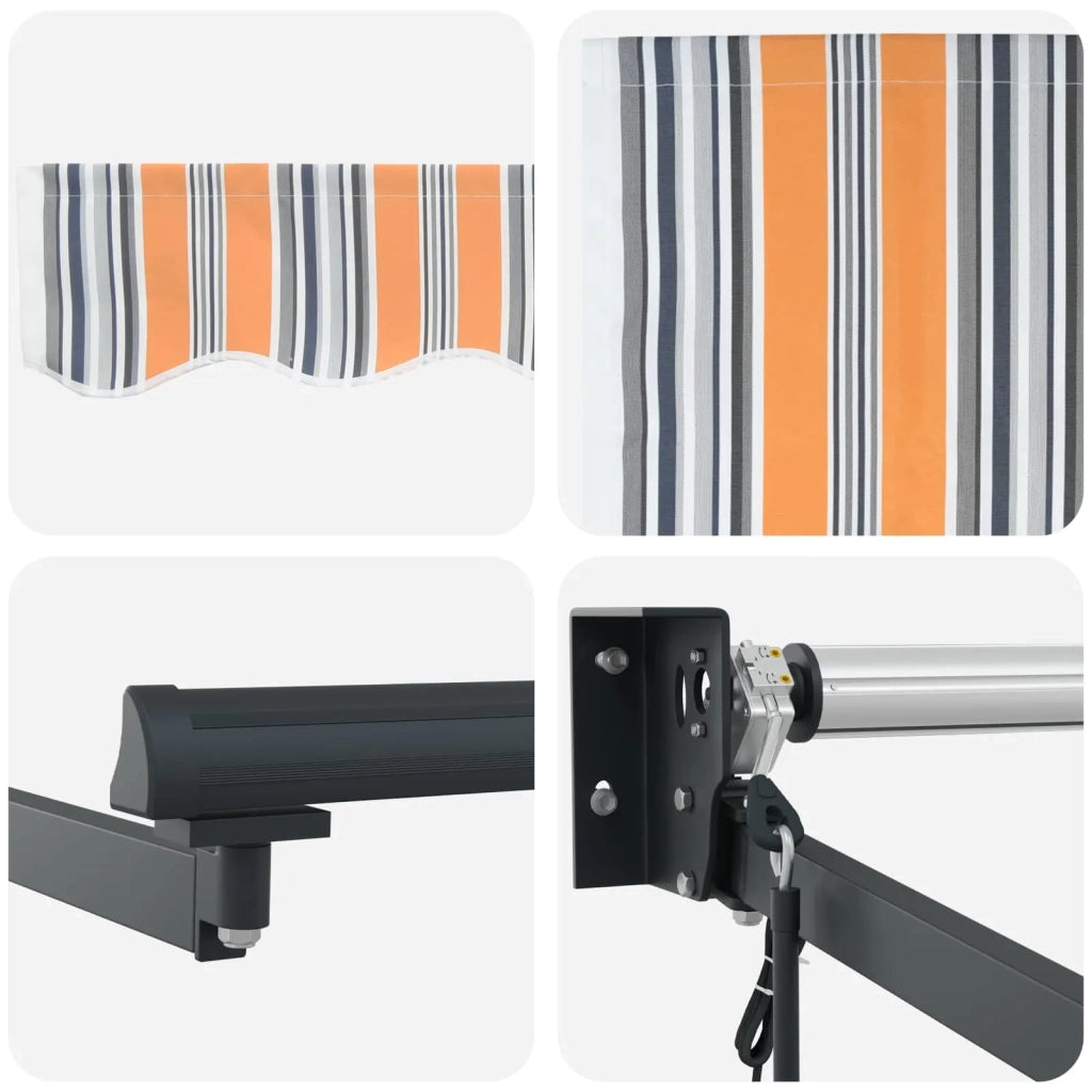 Tenda Retrattile Multicolore 450 × 300 cm 3330938