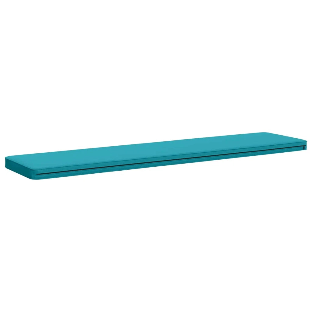 Cuscino per Panchina a 1 Pezzo VUGHT 100% Poliestere Turchese 951512