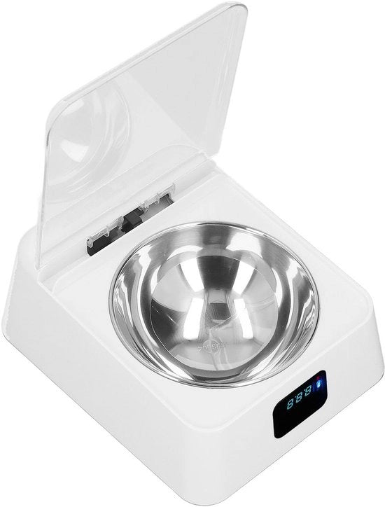 Alimentatore automatico per animali - Induttore - Ricaricabile - Adatto per cani e gatti - 350 ml