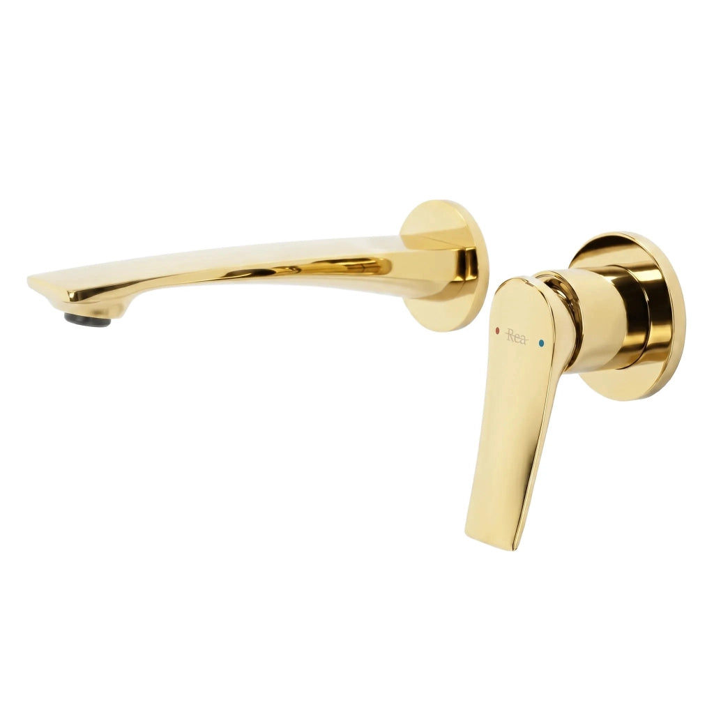 Miscelatore Lavabo Da Incasso Rea Vision Gold + Box