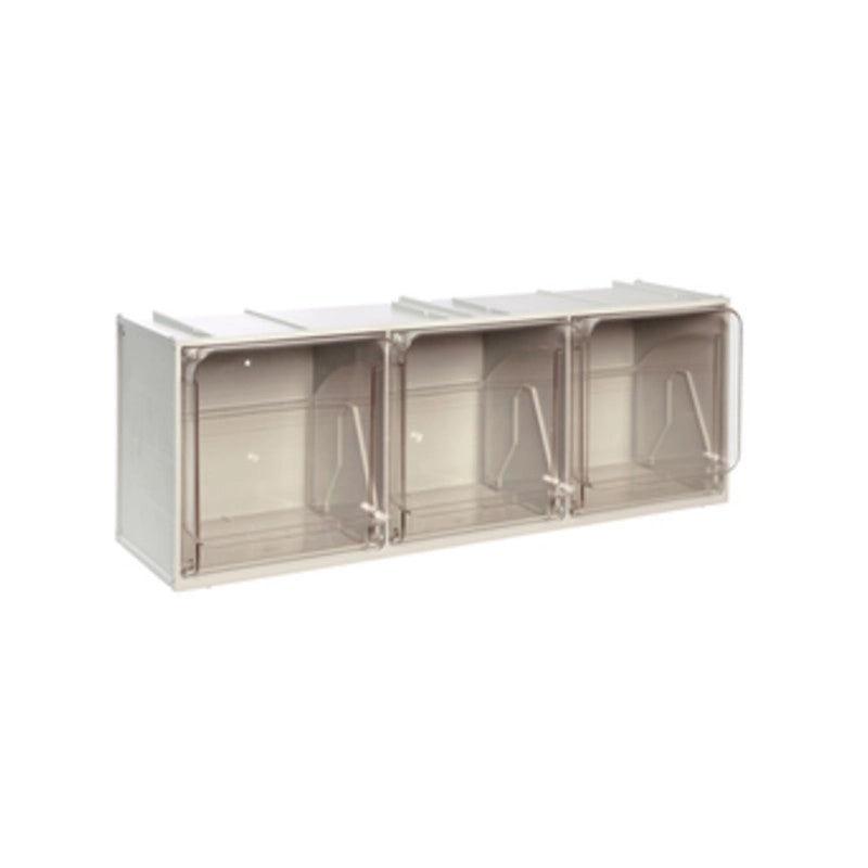 MADIA 3 CASSETTI CRISTAL BOX 600X200XH215 MM  1 PZ