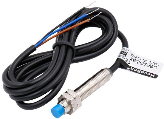 Chiusura automatica inductive M8 - normale apertura - 3 fili - 2mm - alimentazione 5VDC 200mA - LJ8A3-2...