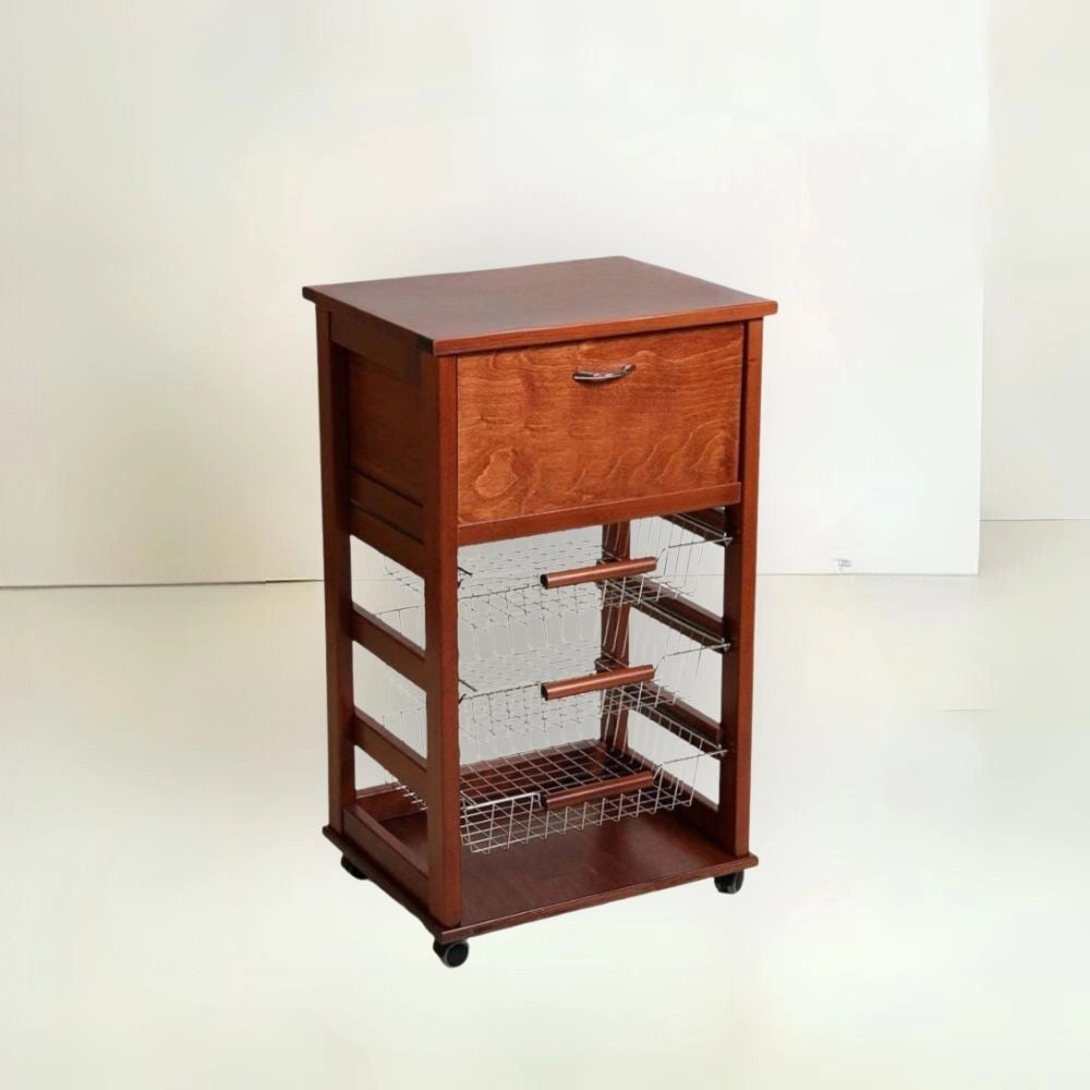 Carrello portapane 85x49x39 cm