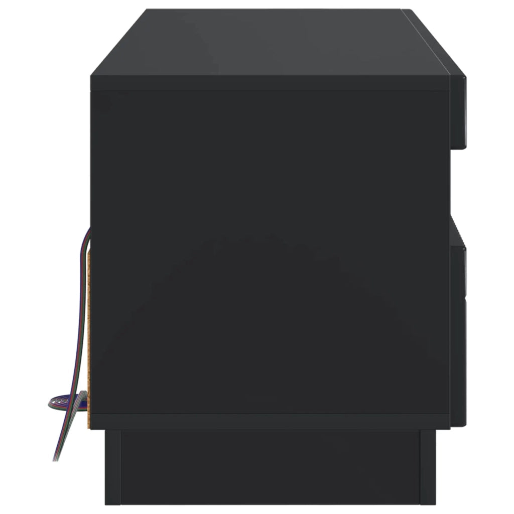 Mobile TV LED Nero Legno ingegnerizzato 897426