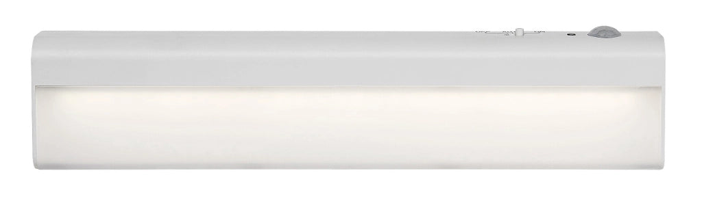 Barra LED sottopensile Jelora PIR a pile 23 cm bianca