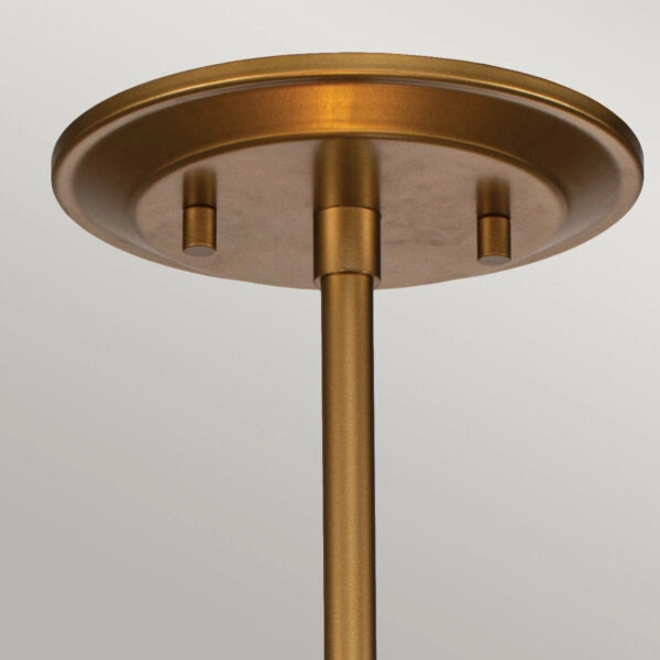Lampada a sospensione Elstead Ziggy oro laccato 2xE14