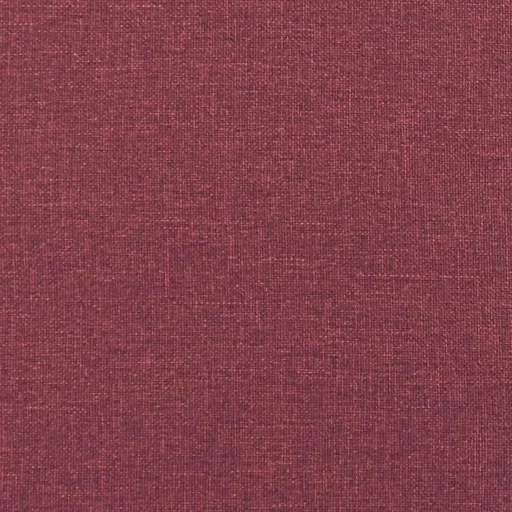 Cornice del letto ad angolo Rosso Vino 90 x 190 cm Tessuto 42016490