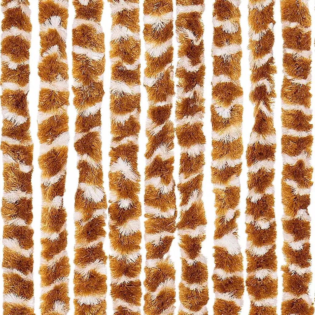 Zanzariera Ocra e Bianco 56x185 cm Ciniglia CFW2360664