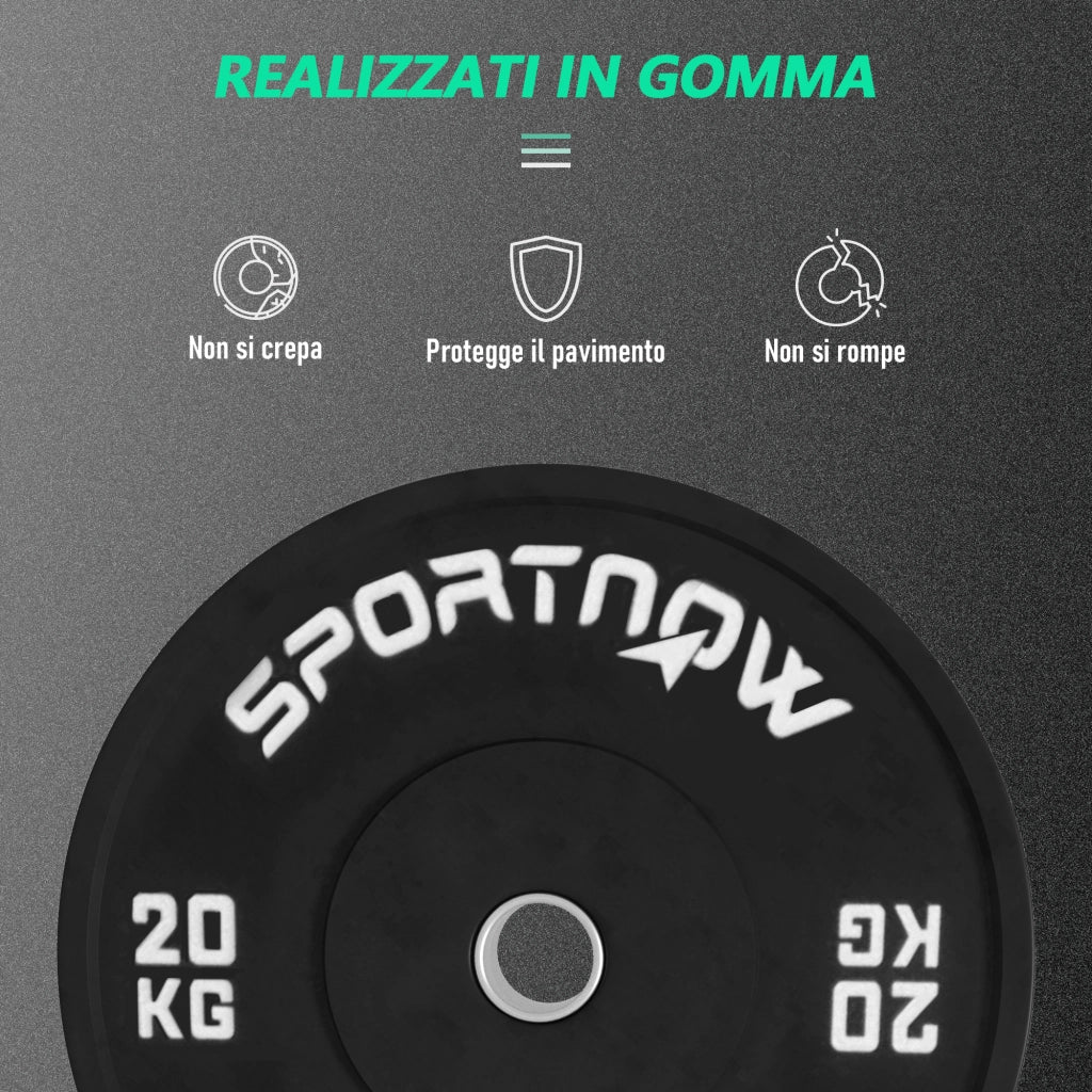 Disco da Palestra 20kg ¨C zephmum ¨C Nero ?5cm