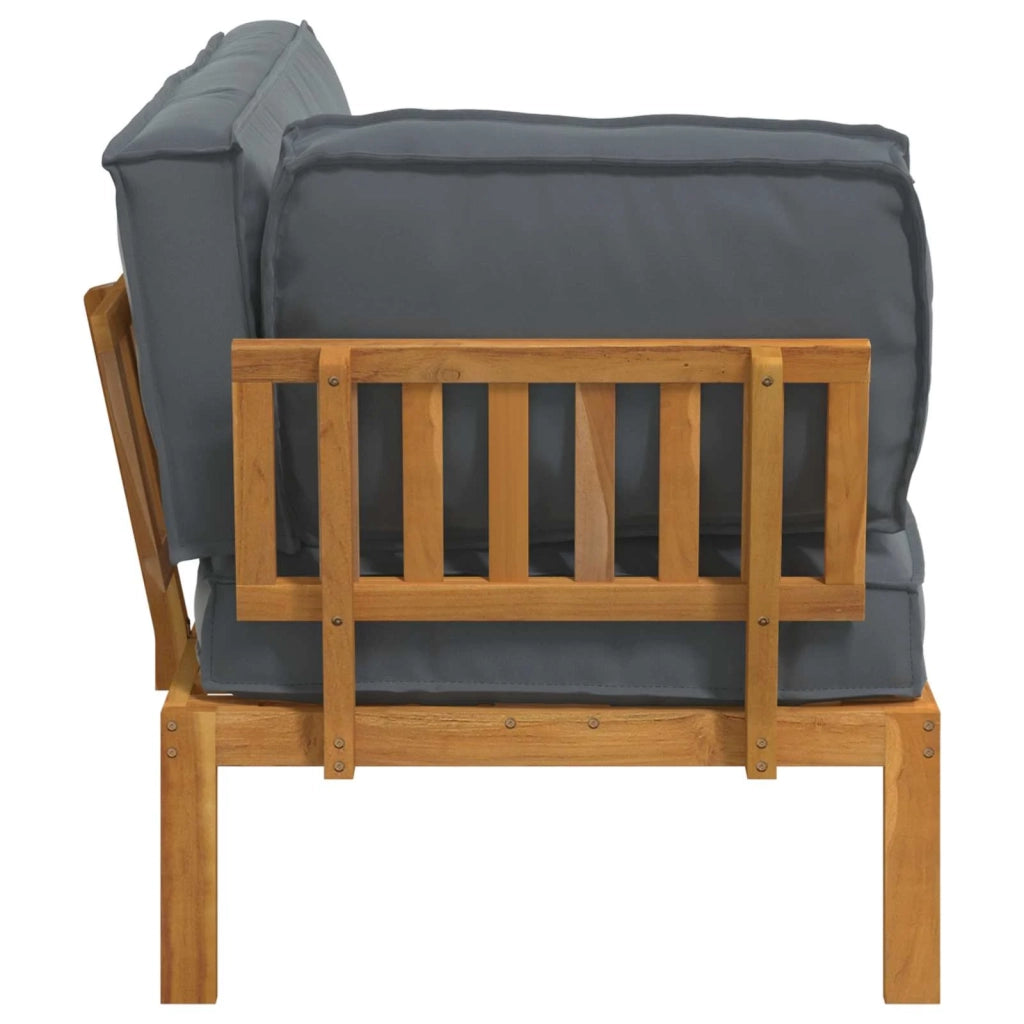 Set di divani con cuscino Antracite 133 x 92 x 69 cm 3418156