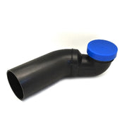 CURVA WC ORIZZONTALE CON OR E TAPPO- DX 90/110- OLIVE- pezzi 1