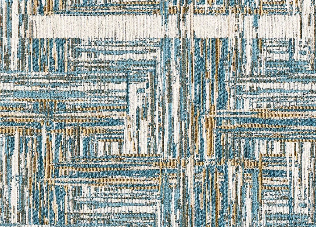 Tappeto Passatoia Cucina Corsia Retro Antiscivolo Disegno Bangkok By Suardi - 55x80 - Jeans