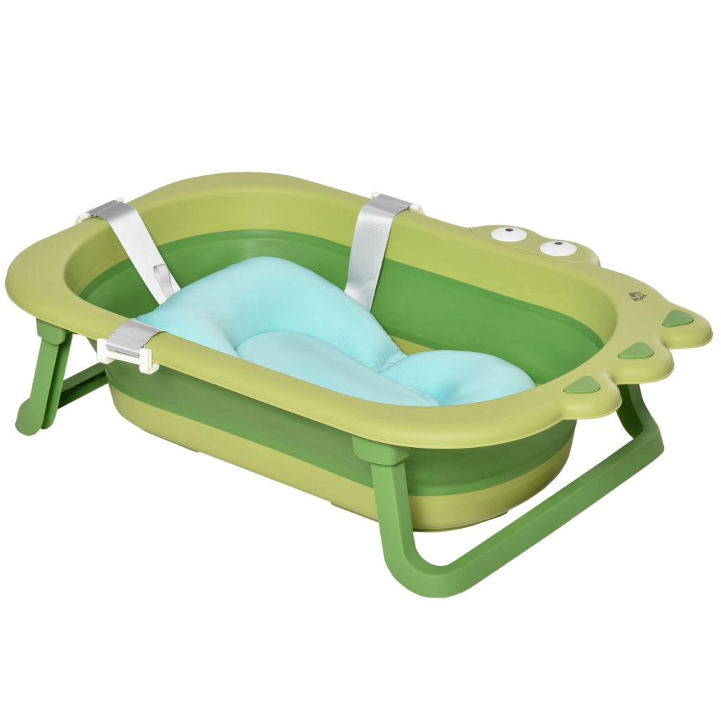 Vasca da Bagno Pieghevole per Neonati ¨C Minimal ¨C Verde, 80x53.9x20.8cm
