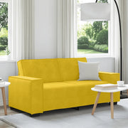 Divano a 2 Posti giallo 180x78x84 cm in Velluto 4105026