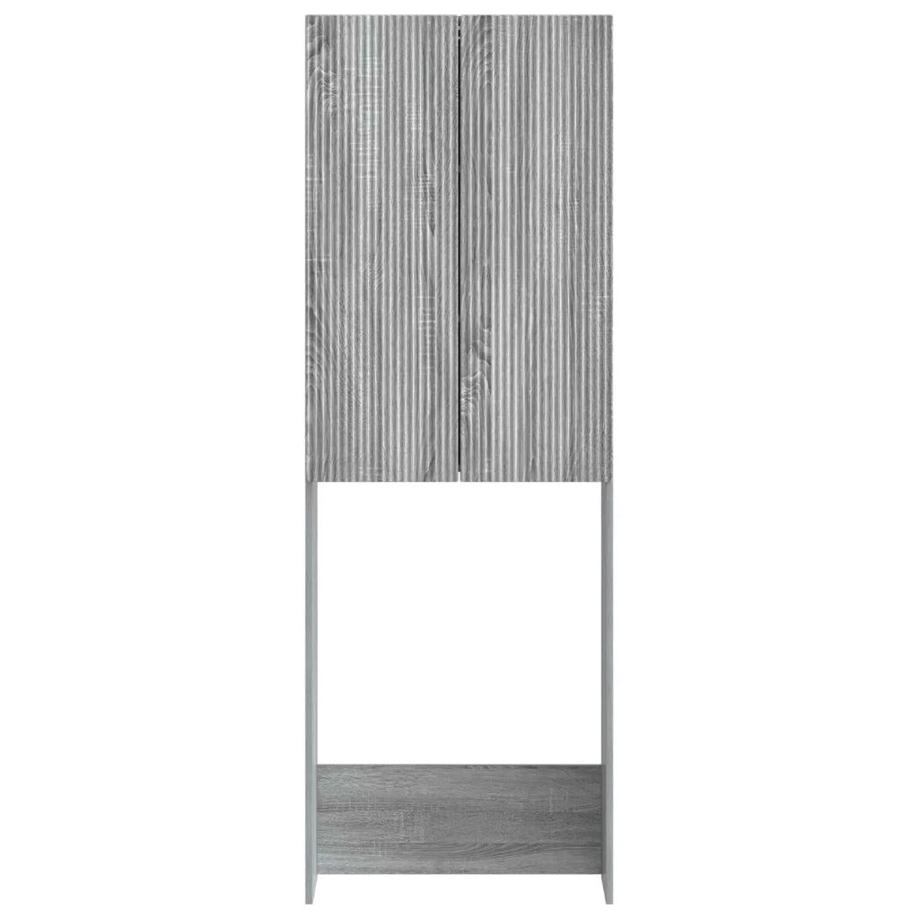 Mobile Bagno ARNHEM Sonoma grigio 66 x 25,5 x 190 cm 896701