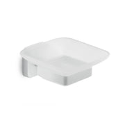 Tonga portasapone bianco matt