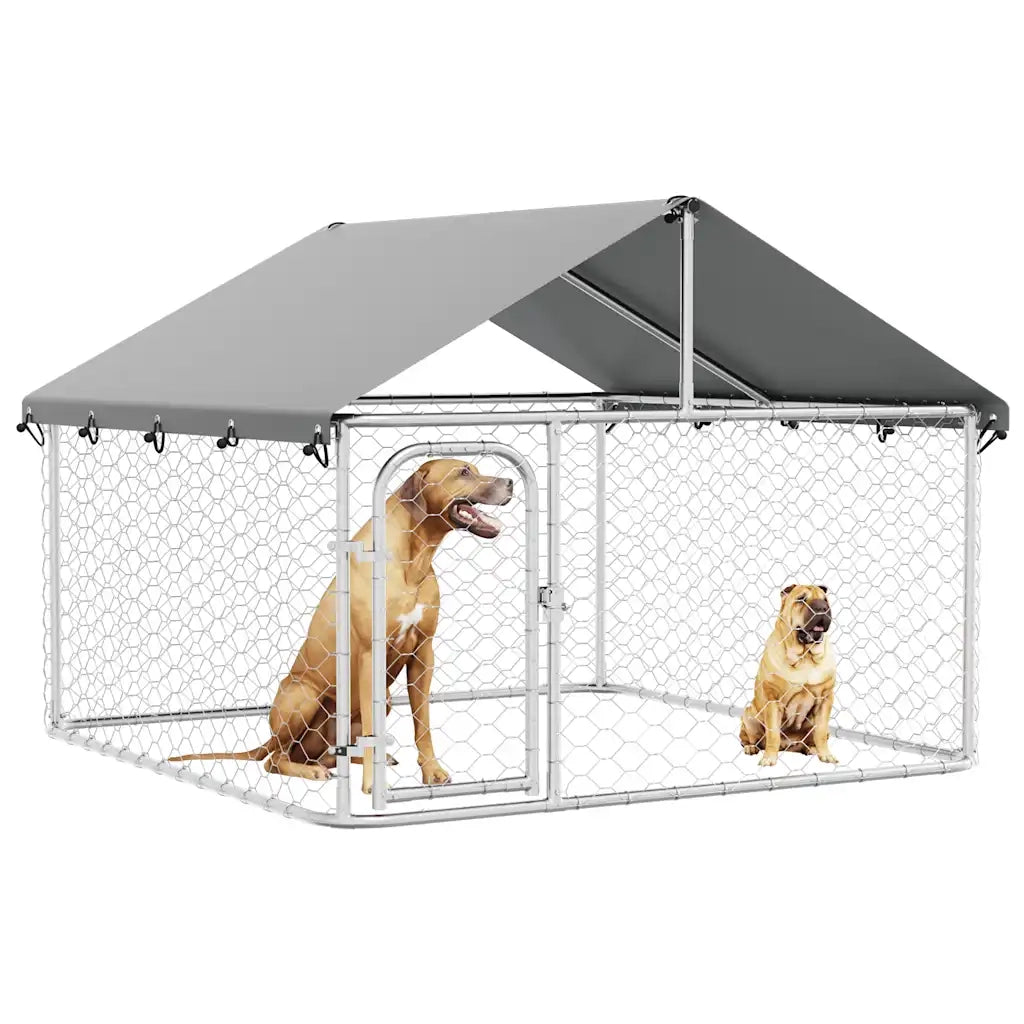 Canile da Esterno con Tetto 200x200x150 cm cod mxl 54521