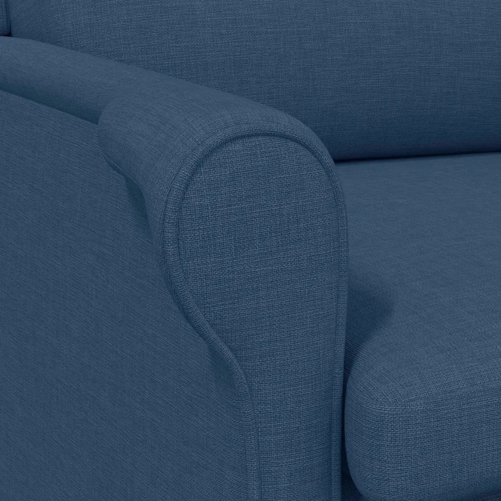 Poltrona | Sedia Relax Blu Tessuto