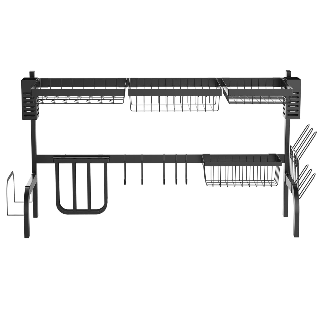 Tavolo da cucina in acciaio ¨C Minimal ¨C 100x30x52,5 cm nero
